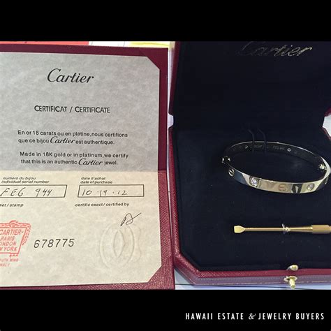 cartier bracelet serial number check|cartier serial lookup.